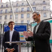 Grégoire BOEHM GRDF et Sylvain GODINOT, ville de Lyon.