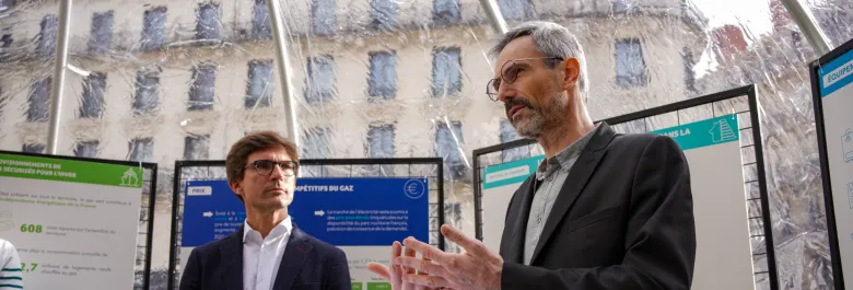 Grégoire BOEHM GRDF et Sylvain GODINOT, ville de Lyon.