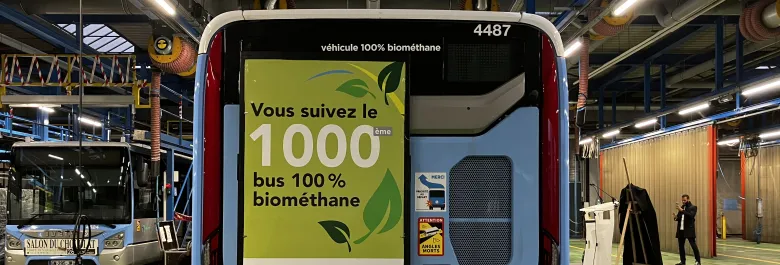 photo du bus BioGNV