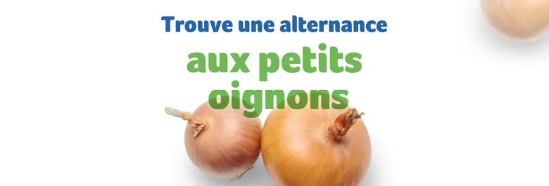 Trouver une alternance aux petits oignons