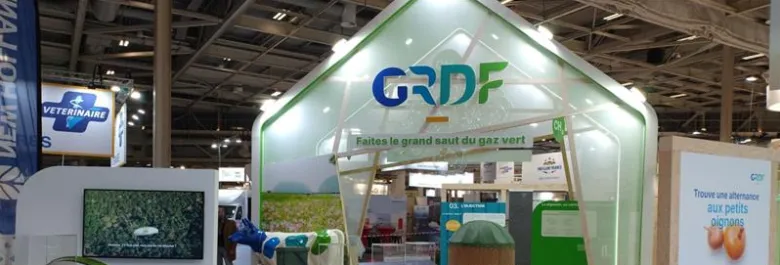 Stand GRDF au SIA photographié par une collaboratrice. (2)