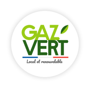 Gaz vert, local et renouvelable.