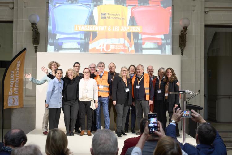 bénévoles de la Fédération Française Banques Alimentaire