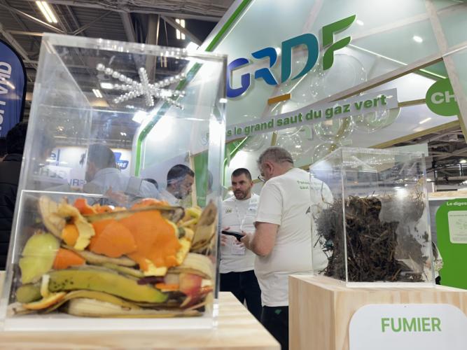 Stand GRDF Salon de l'agriculture