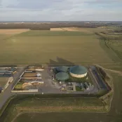 Site de méthanisation des frères Quaak à Chaumes-en-Brie