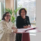 Laurence Poirier-Dietz et Emmanuelle Cosse