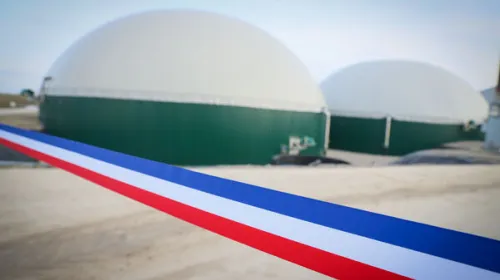 inauguration site de méthanisation de Larchant