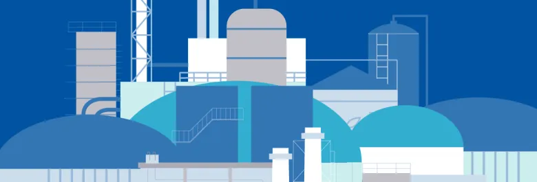 Schéma des technologies gaz verts.