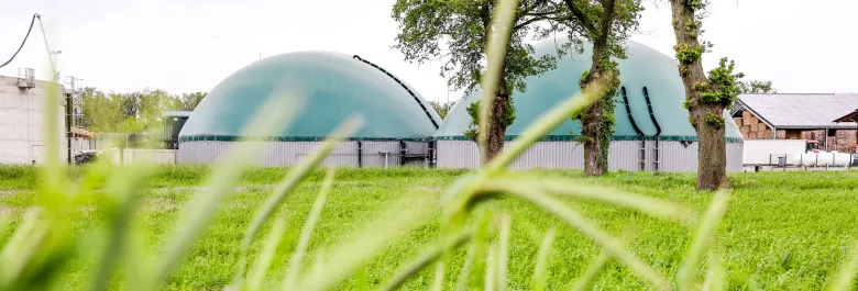 méthaniseur et exploitation agricole