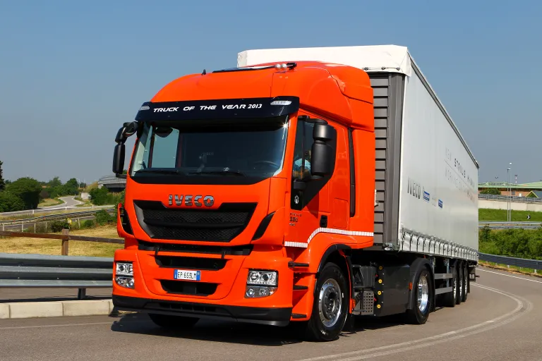 Reportage sur les camions IVECO.