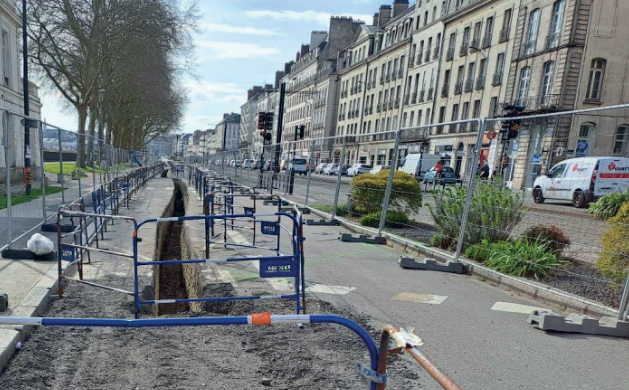 Chantier quai de la fosse
