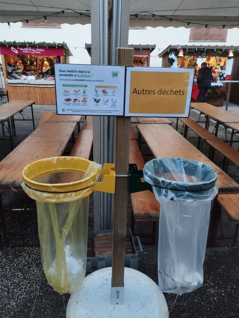 Poubelles biodéchets