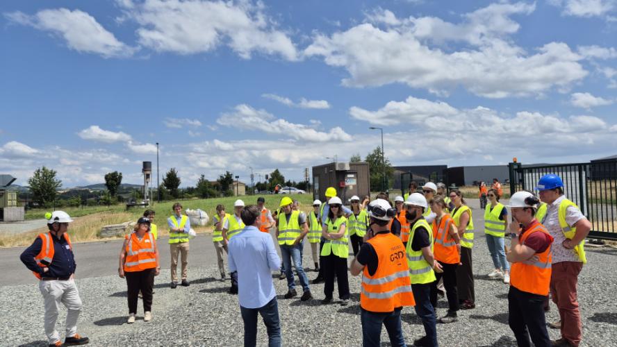 visite de site de méthanisation