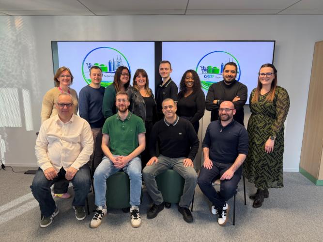 équipe supervision gaz vert